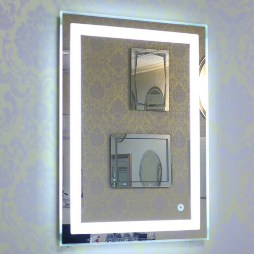 Miroir de salle de bain avec led lampe - 50x70cm Blanc froid 6500K