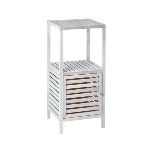 Etagère de salle de bain Norway - H. 86 cm - Blanc vieilli