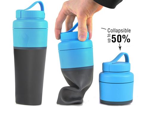 LIGHT MY FIRE - Gourde Pack Up Bottle - Noir