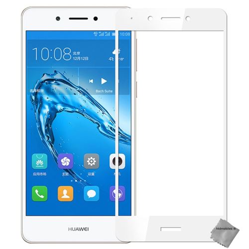 Film de protection verre trempe incurve integral pour Huawei Honor 6C - BLANC