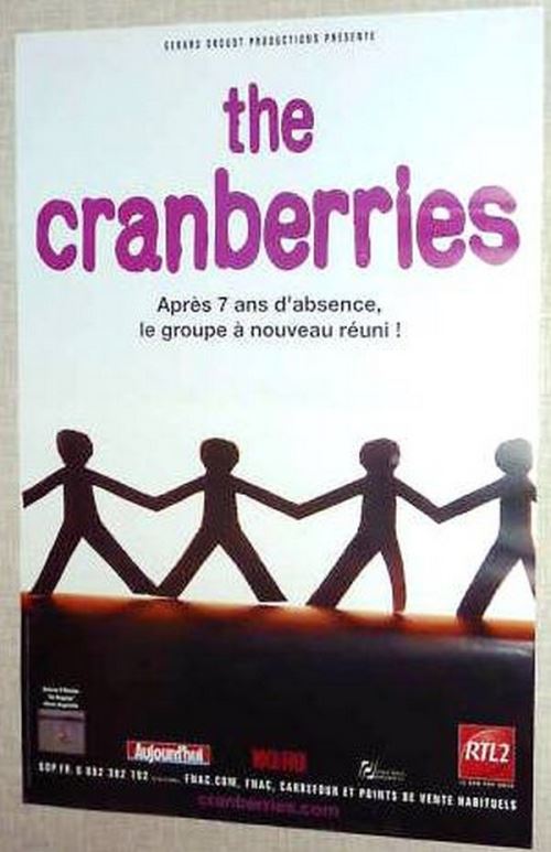 The Cranberries - 80x120 cm - AFFICHE / POSTER