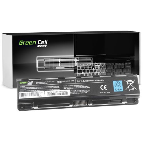 ﻿GC® PRO série batterie pour Toshiba Satellite C50-A-1FU Ordinateur PC Portable (10.8V 11.1A 5200W)