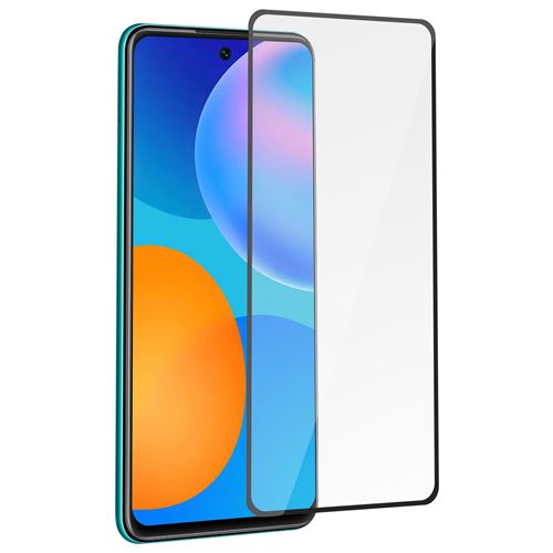 Film pour Huawei P smart 2021 Verre Trempé 9H Adhésion Totale Contour Noir