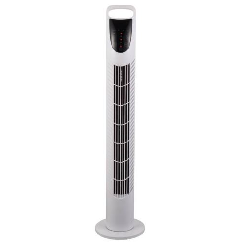ventilateur colonne 78.5cm 40w 3 vitesses blanc - 001715