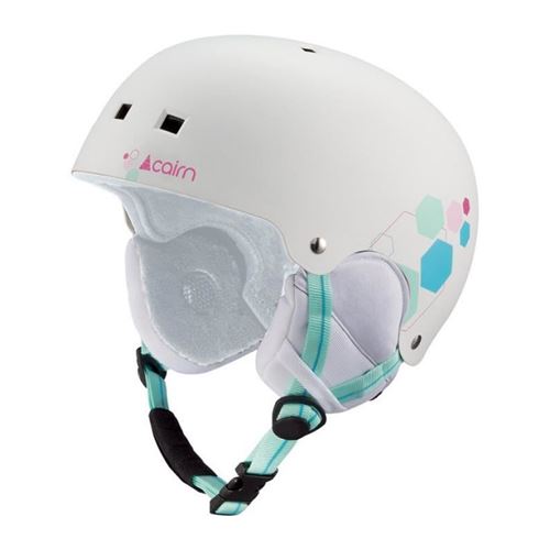 CAIRN Casque de ski Ride J Mat Prism - Blanc