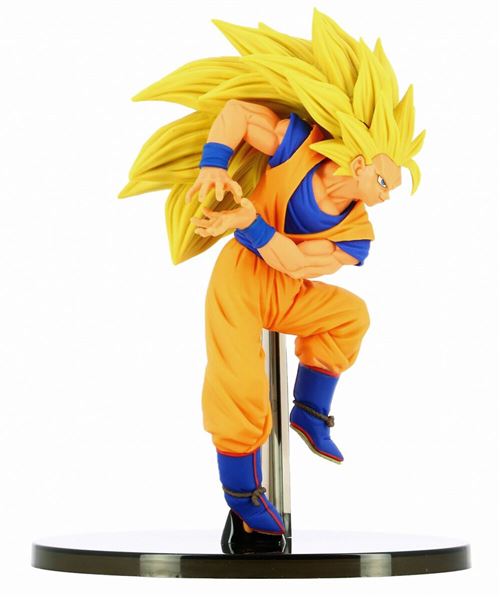 Figurine Dragon Ball Z - Sculture Super Saiyan 3 Son Gokou Big Budokai Kameha 13 cm