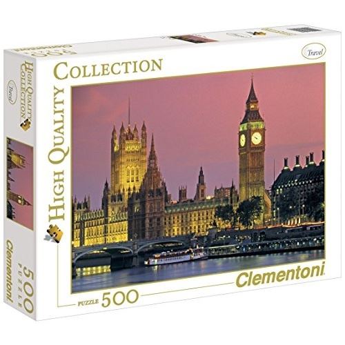 Clementoni - Puzzle 500 pièces - Londres de nuit