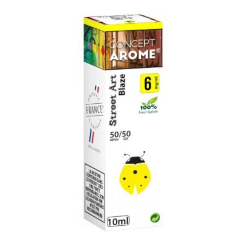 Conceptarôme - E-liquide Mixte Prenium – Blaze 6 mg.