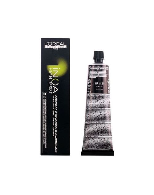 Teinture permanente inoa blond resist loreal expert professionnel n? 8,21