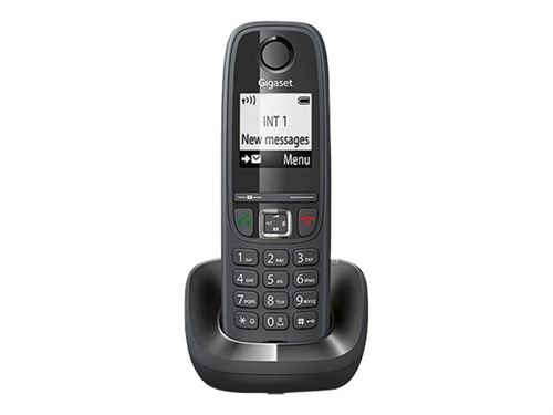 Gigaset AS405 - Snoerloze telefoon met nummerherkenning - DECTGAP - zwart