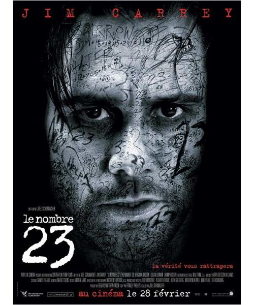 Le Nombre 23 AFFICHE CINEMA ORIGINALE