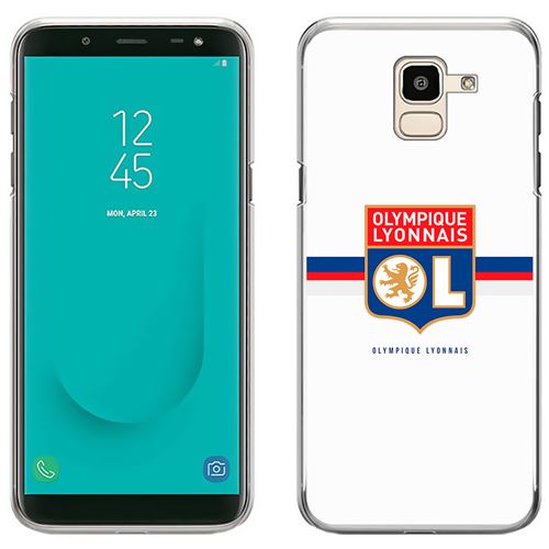 Coque pour Samsung Galaxy J6 -  Ol Olympique Lyonnais Logo Bandeau