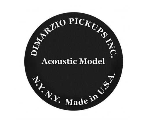 DiMarzio DP130BK - Acoustic Model - noir - Micro guitare acoustique