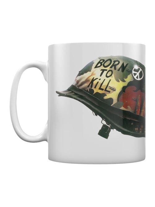 Full Metal Jacket Tasse Born To Kill blanc