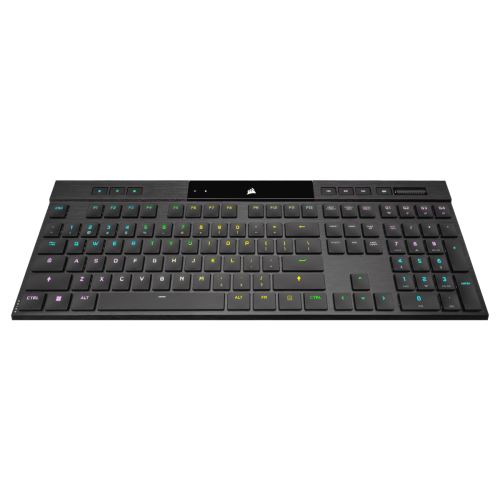 Clavier Gaming sans fil Bluetooth Azerty Corsair K100 Air Wireless CH-913A01U-FR Noir