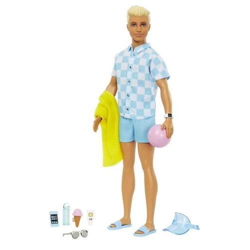 Poupée Barbie Ken À La Plage Mattel La Poupée - vue 10