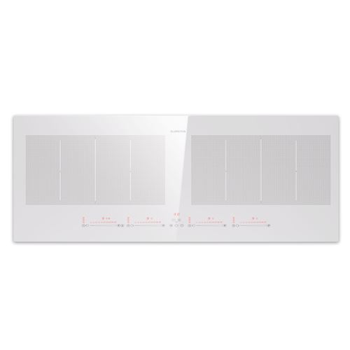 Plaque Induction Klarstein 90 cm 7200W 4 Feux Electrique Blanc