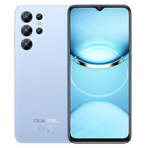 Smartphone Oukitel C1 6.52 16Go 512Go Android 15 Telephone Portable dual sim 4G-bleu