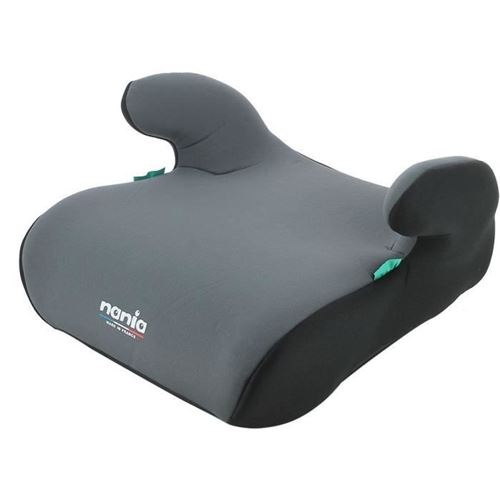 Rehausseur ceinturé ALPHA 135-150 cm R129 – de 8 à 12 ans – Fabrication française - Avec accoudoirs - Noir