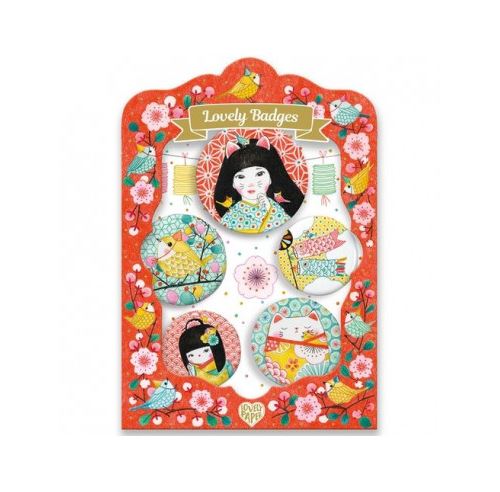 Djeco Lovely Badges Japon
