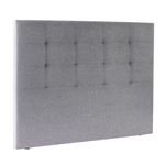 BULTEX Tête de lit Telica 160cm trame gris clair