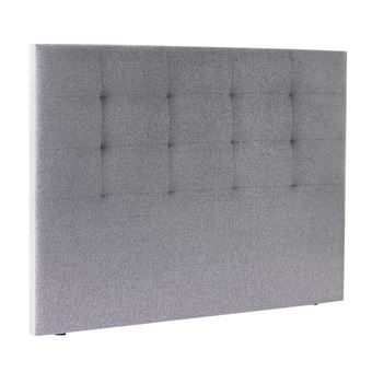 BULTEX Tête de lit Telica 160cm trame gris clair
