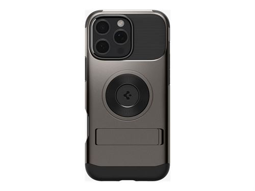 Spigen Slim Armor MagFit - Coque de protection pour téléphone portable - compatibilité avec MagSafe - polycarbonate, polyuréthanne thermoplastique (TPU) - bronze - pour Apple iPhone 16 Pro