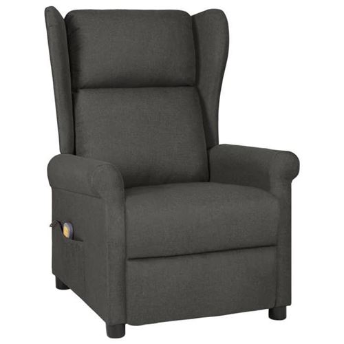 Non Communiqué Gris Vidaxl Fauteuil De Relaxation, Massant Tissu Foncé