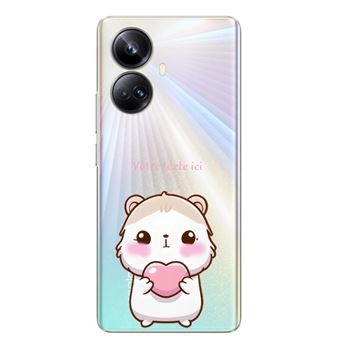 Coque Magnétique 360° En Verre Trempé Pour Realme 11 Pro Plus - Protection Complète Avant/arrière, Noire
