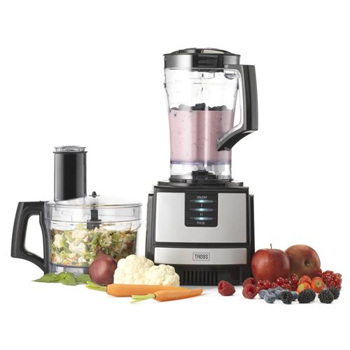 Robot culinaire Trebs 99394 Argent-Noir