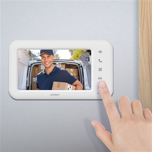 Visiophone filaire connecté AvidsenHome - Elia Smart 2 - Avidsen - 112302