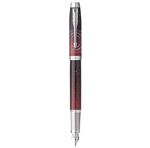 PARKER IM Premium Portal, Stylo plume, Dégradé de rouge, plume moyenne, encre bleue, Coffret cadeau