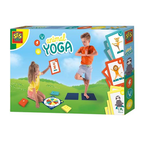 SES Creative&reg; Jeu de yoga enfant animaux