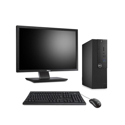 Pack PC Avec Écran - Dell - Dell Optiplex - - 240Go SSD - Intel Core i5-6500 3,2Ghz Jusqu'À 3,6Ghz - 16Go (16384Mo)