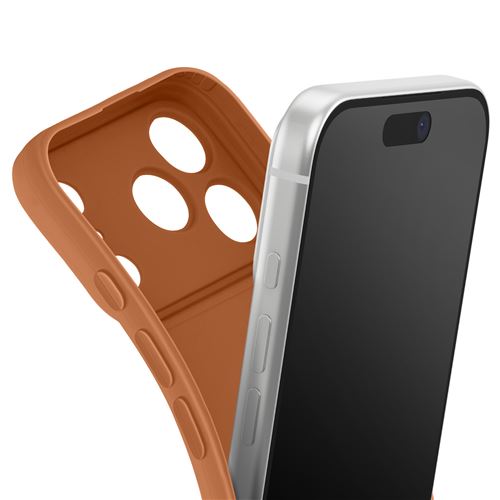 Coque Renforcée Bi-matière Avizar Pour IPhone 17 Pro Max - Texture Antidérapante Noire