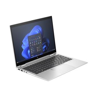 HP Elite x360 830 G11 Notebook - Conception inclinable - Intel Core Ultra 7 - 155U / jusqu'à 4.8 GHz - Win 11 Pro - Intel Graphics - 16 Go RAM - 512 Go SSD NVMe - 13.3" IPS 1920 x 1200 - Wi-Fi 6E, Bluetooth - clavier : Suisse