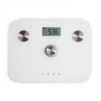 Pèse-personne impédancemètre dynamo Livoo DOM465W - 1