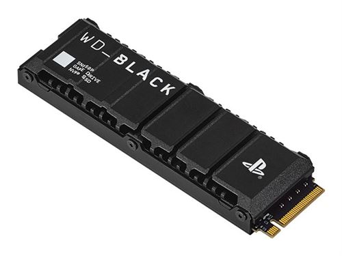 Disque SSD Interne Lexar NM790 2 To pour PS5 avec dissipateur Noir - SSD  internes
