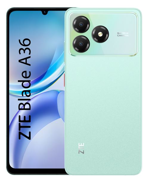 ZTE - Blade A36 - Smartphone - 6.75 pouces - 64 Go - Aqua Vert - Image 4