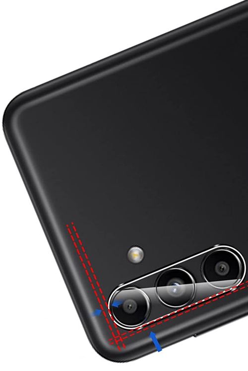 Verre Trempe Protecteur de Camera Protection C03 pour Samsung