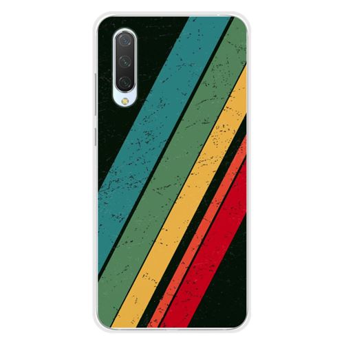 Coque en silicone imprimée compatible Xiaomi Mi 9 Lite Grunge