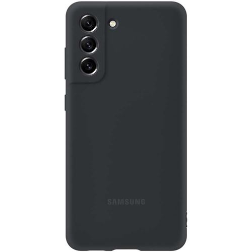 Coque de protection en silicone pour Samsung Galaxy S21FE Gris foncé