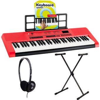 15€05 sur MAX KB4 - Kit complet clavier électronique débutant avec support  pour piano, banc de clavier rembourré et casque audio, Synthétiseur, Top  Prix