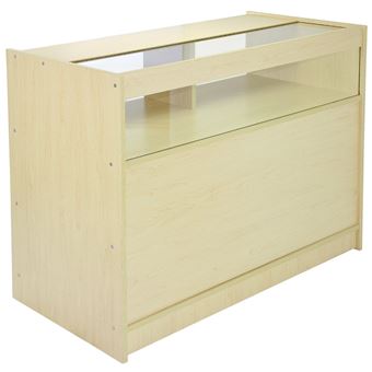Comptoir de Ventes Vitrine - Érable B1200 Magasin Commerce Marchandise - 1