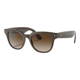 Lunettes de soleil Ray-Ban Stories Meteor Marron