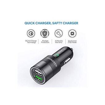 Chargeur allume cigare Satechi USB-C 72 W Gris sidéral - Fnac.ch
