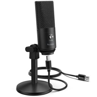 FIFINE Microphone USB pour Mac/PC Windows, Micro Polyvalent pour Enregistrement et Appels Vidéo - 1