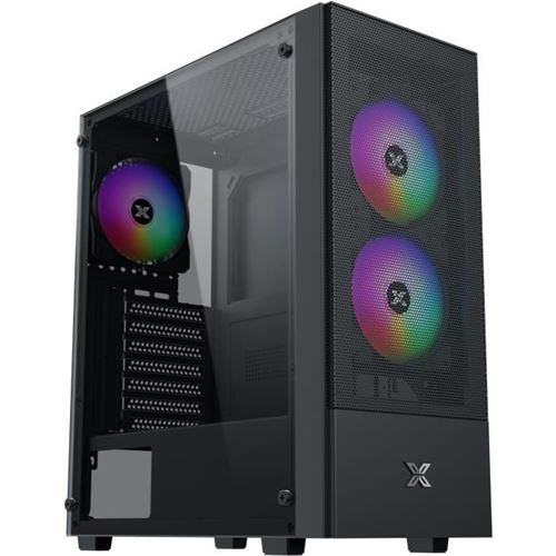 Xigmatek - HERO II Air 3F - Boîtier PC Moyen Tour - ATX/Micro ATX - Mesh - Noir - Image 2