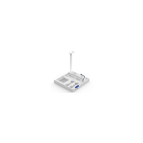 Support de Charge Tout-en-un pour PS5 / PS5 Slim avec Ventilateur Ipega Blanc