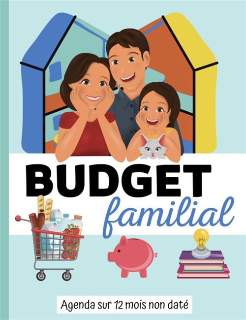 Cahier de Compte Budget Familial: Cahier complet pour organiser votre  budget et suivre vos dépenses hebdomadaire et mensuel.